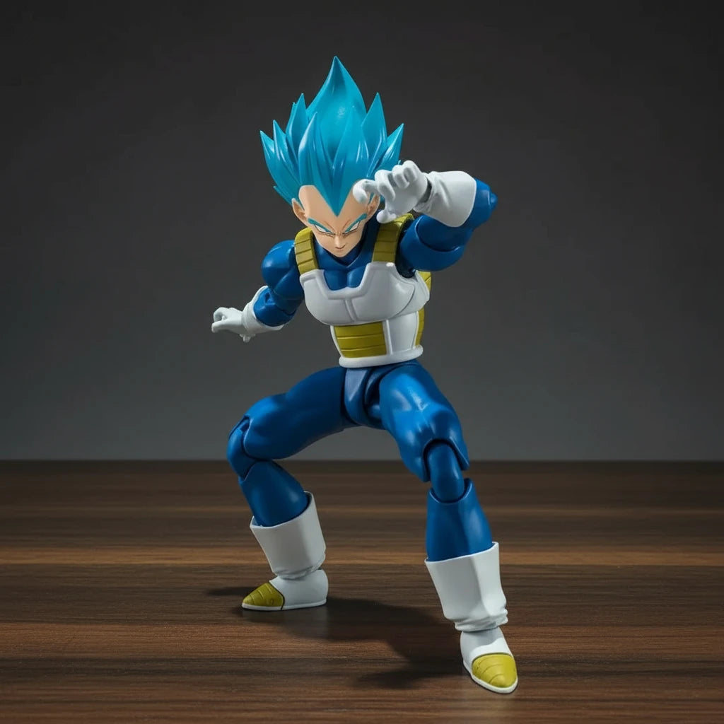 Dragon Ball Z | Super Saiyan Blue Vegeta | Anime | Articulated Action Figure