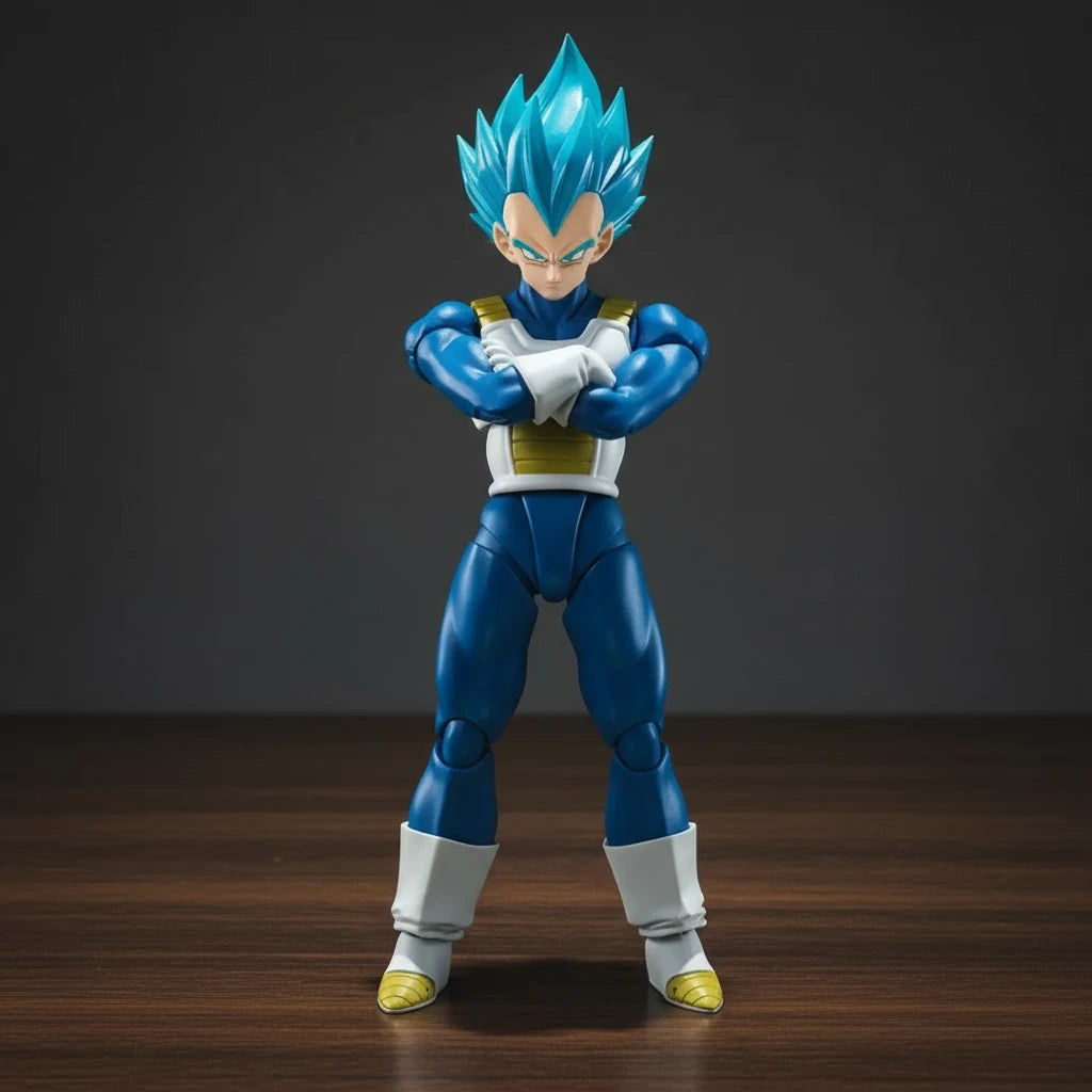 Dragon Ball Z | Super Saiyan Blue Vegeta | Anime | Articulated Action Figure