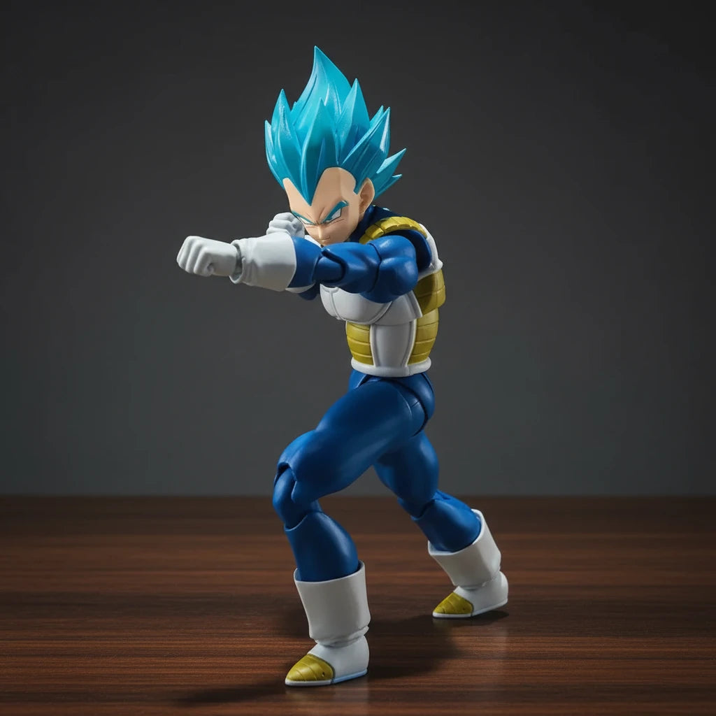 Dragon Ball Z | Super Saiyan Blue Vegeta | Anime | Articulated Action Figure