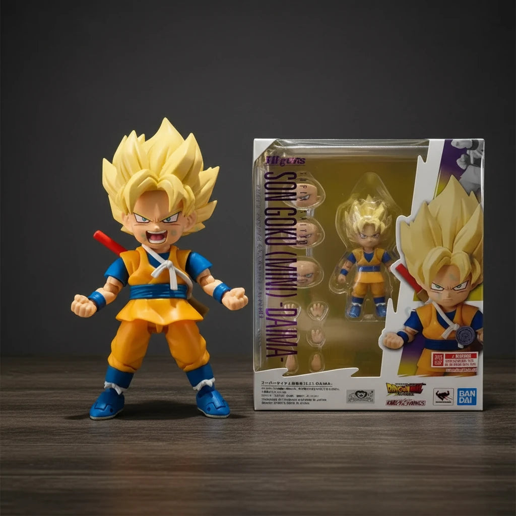 Dragon Ball Z | Mini Super Saiyan Son Goku | Anime | Articulated Action Figure