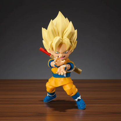 Dragon Ball Z | Mini Super Saiyan Son Goku | Anime | Articulated Action Figure