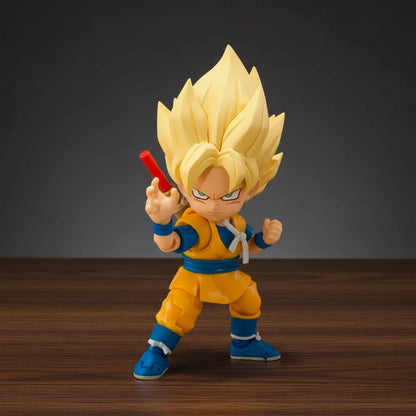 Dragon Ball Z | Mini Super Saiyan Son Goku | Anime | Articulated Action Figure