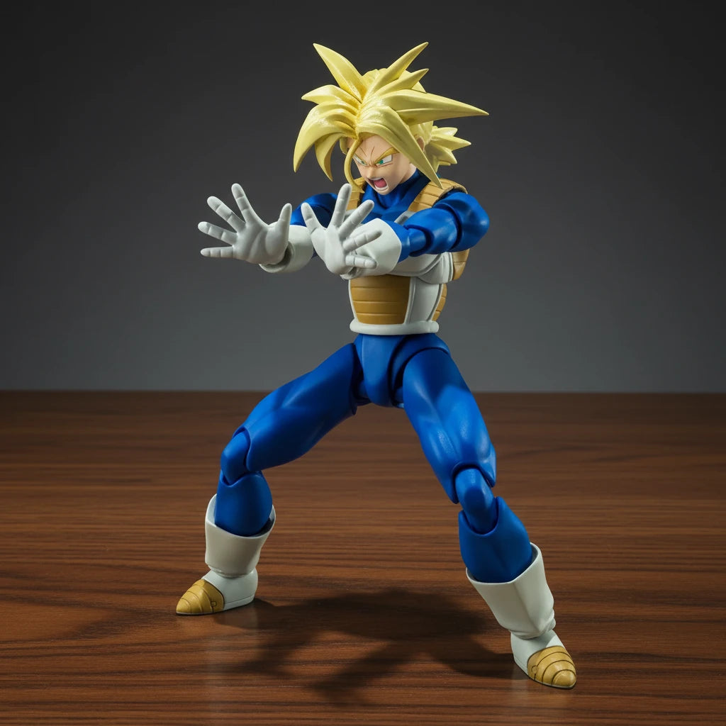 Dragon Ball Z | Super Saiyan Trunks | Anime | Articulated Action Figure