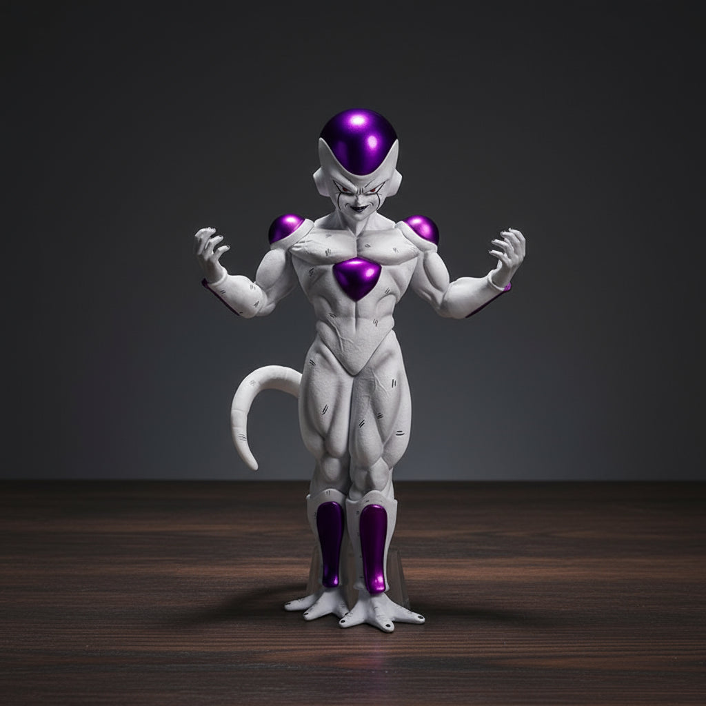 Super Saiyan Freeza figure on a white background