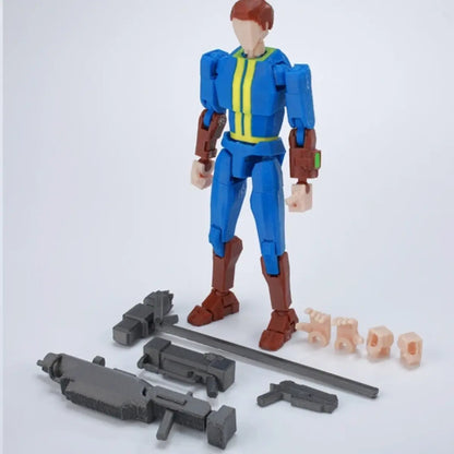 Fallout | Nate & Nora | Gaming | 3D Printed Figure Set