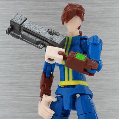 Fallout | Nate & Nora | Gaming | 3D Printed Figure Set