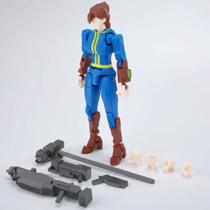 Fallout | Nate & Nora | Gaming | 3D Printed Figure Set
