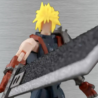 Final Fantasy VII | Cloud Strife | 3D Printed Anime Figure