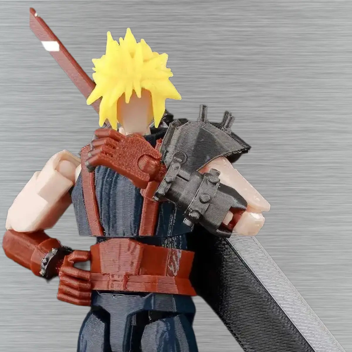 Final Fantasy VII | Cloud Strife | 3D Printed Anime Figure