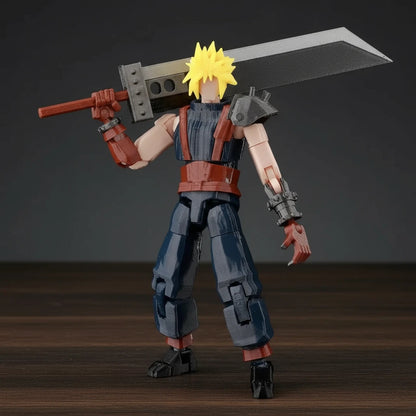 Final Fantasy VII | Cloud Strife | 3D Printed Anime Figure
