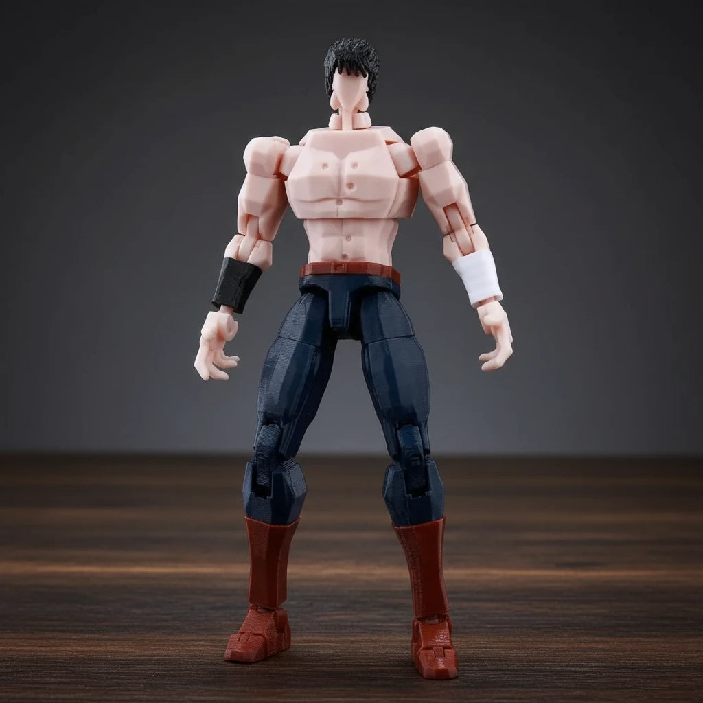 Fist of the North Star | Kenshiro | Anime | 3D Printed Figure Set