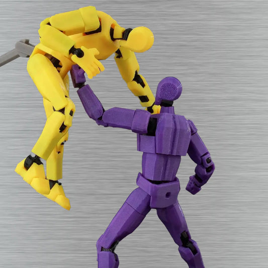 Generic Figures | Collectible | 3D Printed Articulated Figure Set