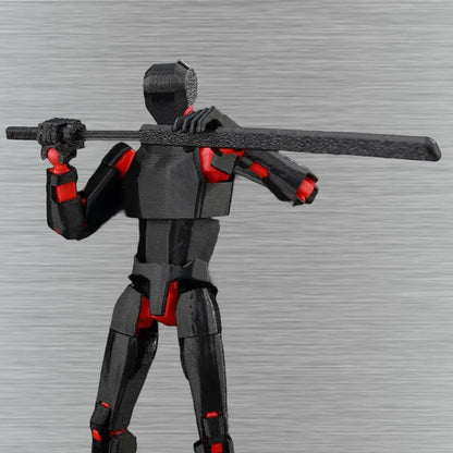 Generic Figures | Collectible | 3D Printed Articulated Figure Set