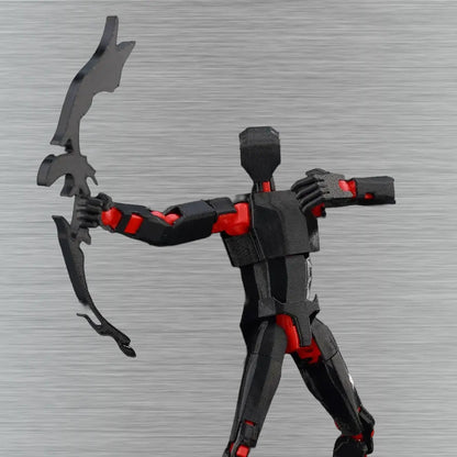 Generic Figures | Collectible | 3D Printed Articulated Figure Set