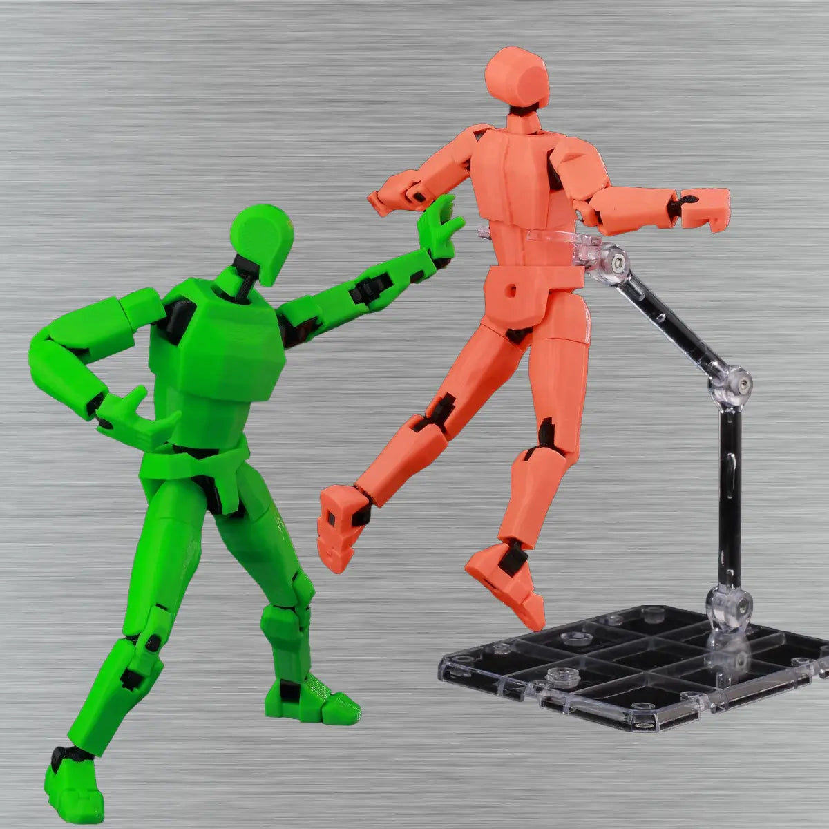 Generic Figures | Collectible | 3D Printed Articulated Figure Set
