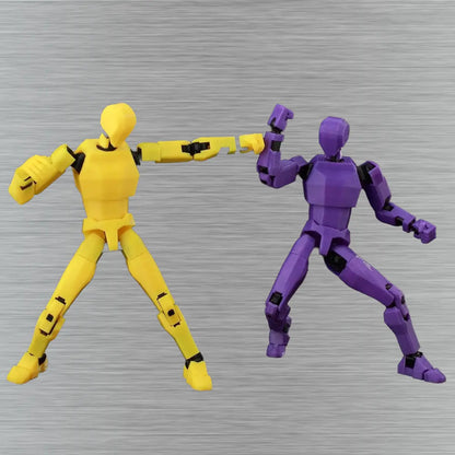 Generic Figures | Collectible | 3D Printed Articulated Figure Set