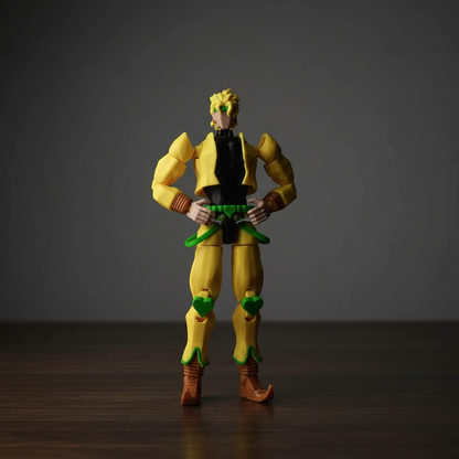 JoJo’s Bizarre Adventure | Dio Brando & The World | Anime | 3D Printed Figure Set