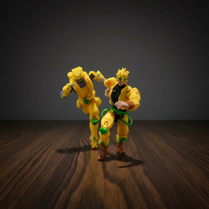 JoJo’s Bizarre Adventure | Dio Brando & The World | Anime | 3D Printed Figure Set