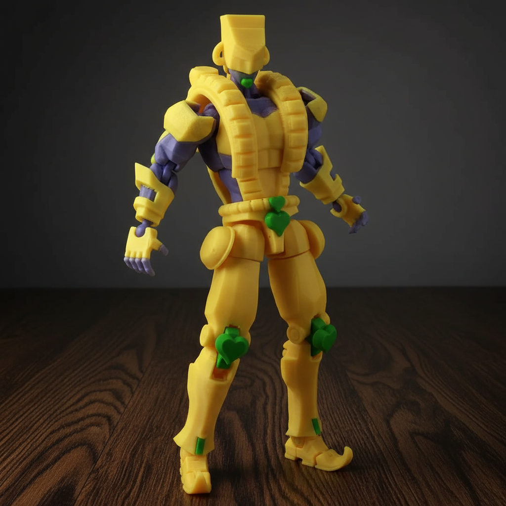 JoJo’s Bizarre Adventure | Dio Brando & The World | Anime | 3D Printed Figure Set