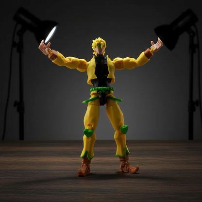 JoJo’s Bizarre Adventure | Dio Brando & The World | Anime | 3D Printed Figure Set
