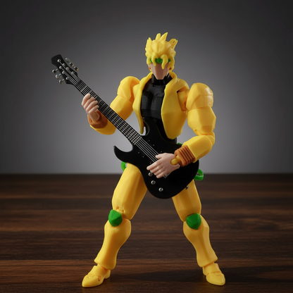 JoJo’s Bizarre Adventure | Dio Brando & The World | Anime | 3D Printed Figure Set