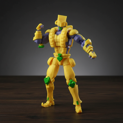 JoJo’s Bizarre Adventure | Dio Brando & The World | Anime | 3D Printed Figure Set