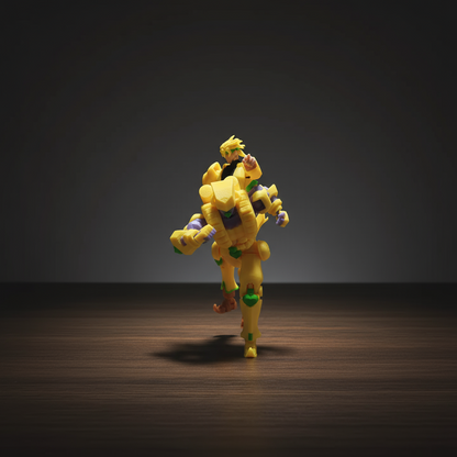 JoJo’s Bizarre Adventure | Dio Brando & The World | Anime | 3D Printed Figure Set