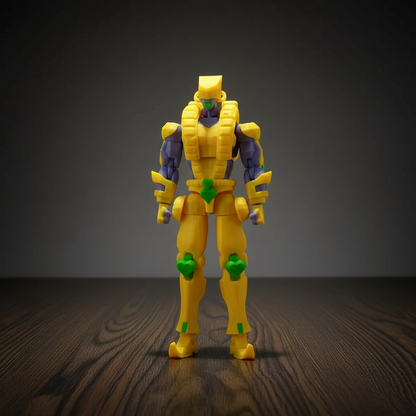 JoJo’s Bizarre Adventure | Dio Brando & The World | Anime | 3D Printed Figure Set