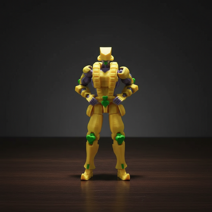 JoJo’s Bizarre Adventure | Dio Brando & The World | Anime | 3D Printed Figure Set