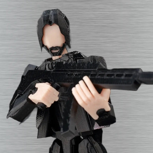 John Wick | Keanu Reeves | Movie/TV | 3D Printed Figure