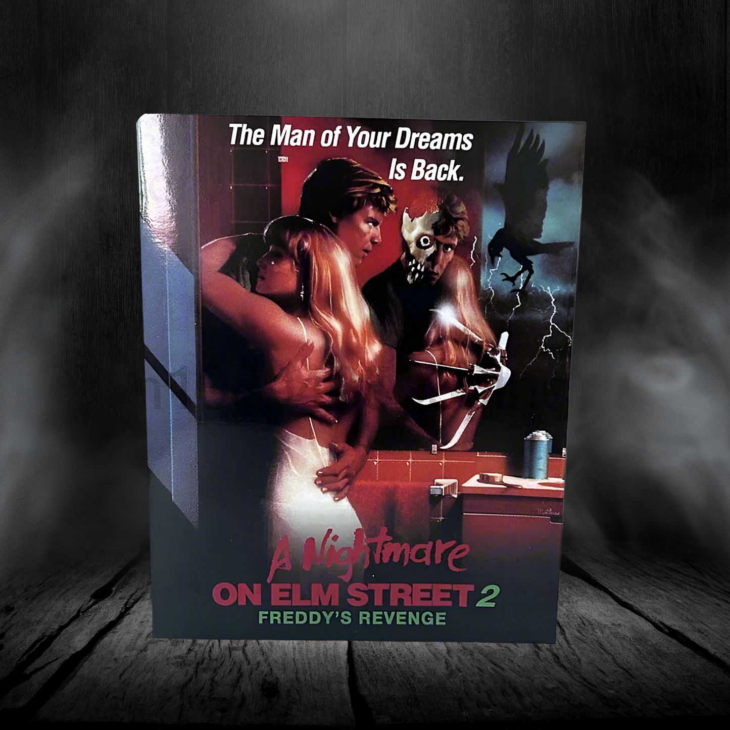 Cover of 'A Nightmare on Elm Street 2: Freddy's Revenge' with characters and text.