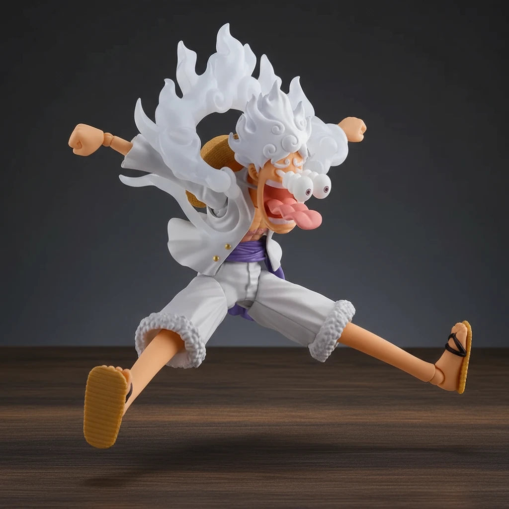 One Piece | Monkey D. Luffy: Gear 5 | Anime | Articulated Action Figure