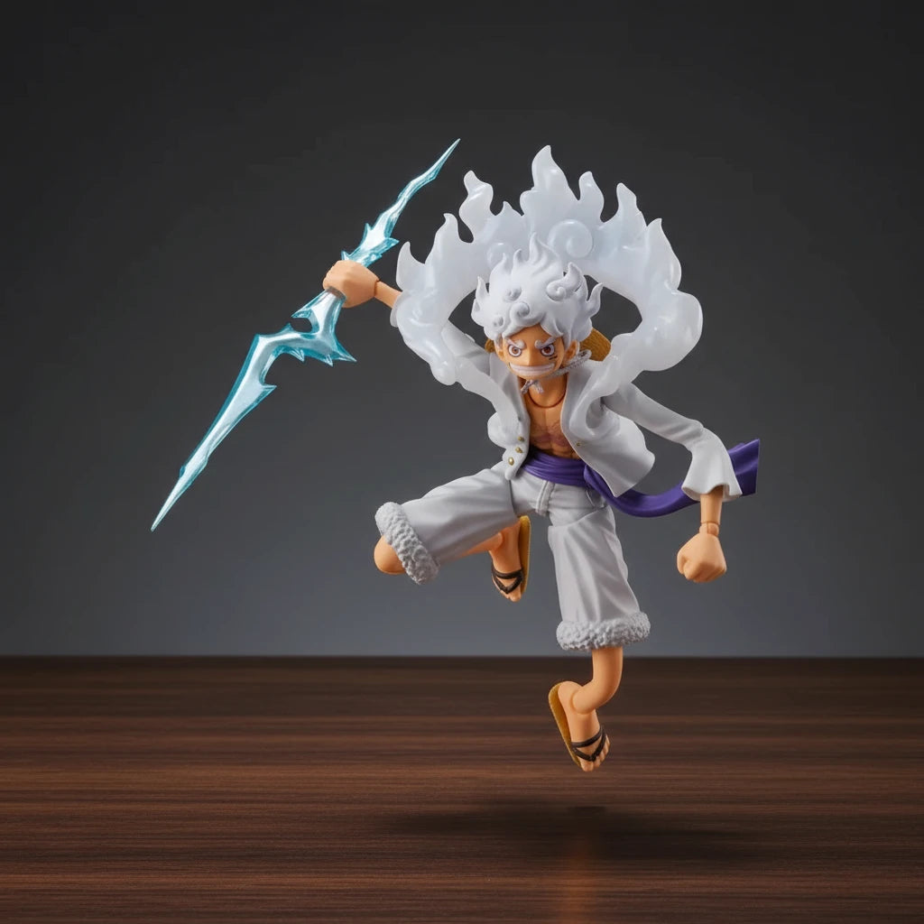 One Piece | Monkey D. Luffy: Gear 5 | Anime | Articulated Action Figure