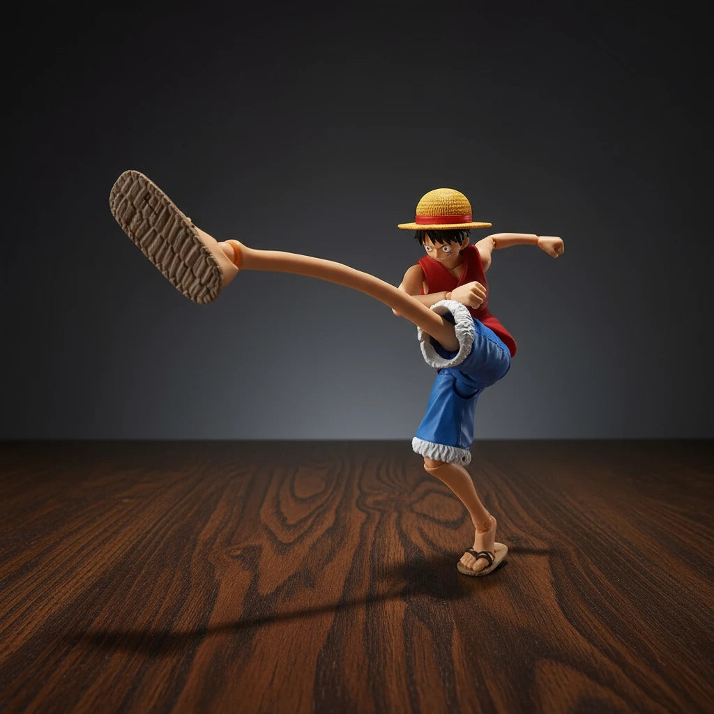 One Piece | Monkey D. Luffy: Gum Gum Part Set | Anime | Articulated Action Figure Accessories (Ships from USA)