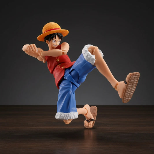 One Piece | Monkey D. Luffy: Romance Dawn | Anime | Articulated Action Figure (Ships from USA)
