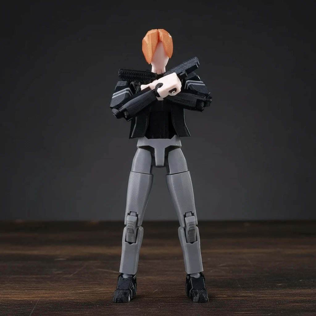 Resident Evil | Ada Wong & Leon S. Kennedy | Gaming | 3D Printed Figure Set