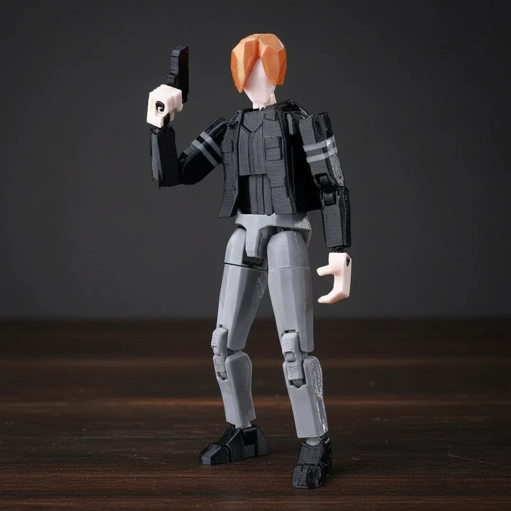 Resident Evil | Ada Wong & Leon S. Kennedy | Gaming | 3D Printed Figure Set