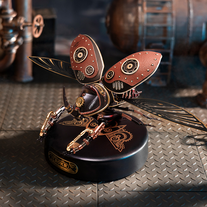 Robotime | ROKR | Rhinoceros Beetle | Hobby Kits & DIY Collectibles | 3D Assemble Kits