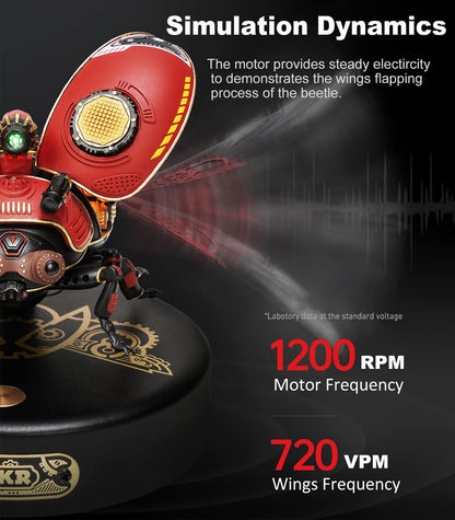 Robotime | ROKR | Scout Beetle | Hobby Kits & DIY Collectibles | 3D Assemble Kits