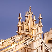 Robotime | ROKR | Tower Bridge | Hobby Kits & DIY Collectibles | 3D Assemble Kits