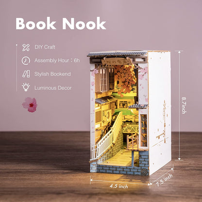 Robotime | Rolife | Book Nooks Series | Sakura Densya | Miniature & DIY Model Kits