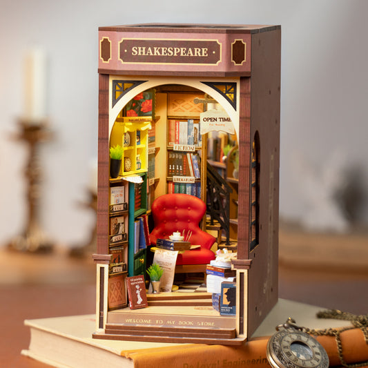 Robotime | Rolife | Book Nooks Series | Shakespeare | Miniature & DIY Model Kits