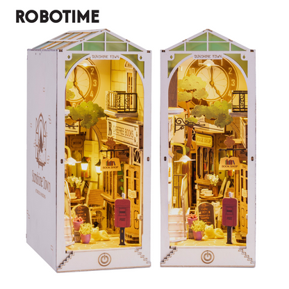 Robotime | Rolife | Book Nooks Series | Sunshine Town | Miniature & DIY Model Kits