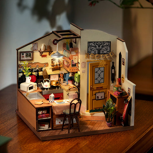 Robotime | Rolife | Minature House | Happy Kitchen | Miniature & DIY Model Kits