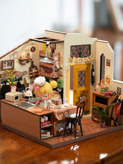 Robotime | Rolife | Minature House | Happy Kitchen | Miniature & DIY Model Kits