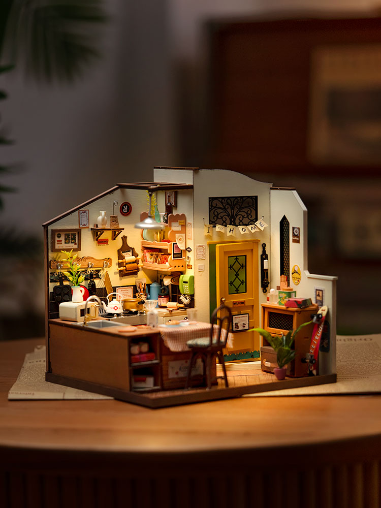Robotime | Rolife | Minature House | Happy Kitchen | Miniature & DIY Model Kits