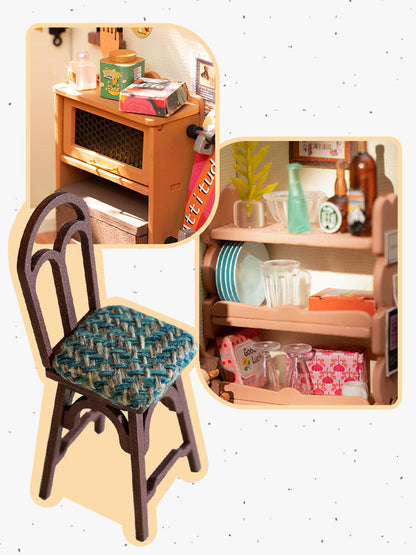 Robotime | Rolife | Minature House | Happy Kitchen | Miniature & DIY Model Kits