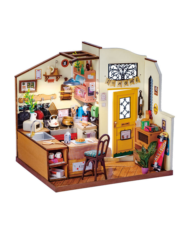 Robotime | Rolife | Minature House | Happy Kitchen | Miniature & DIY Model Kits