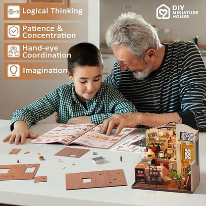 Robotime | Rolife | Minature House | Happy Kitchen | Miniature & DIY Model Kits