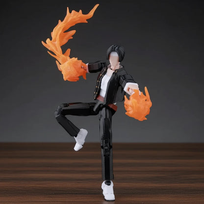The King of Fighters | Kyo Kusanagi & Iori Yagami | Gaming | 3D Printed Figure Set
